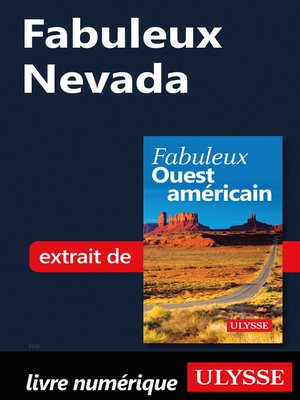 cover image of Fabuleux Nevada